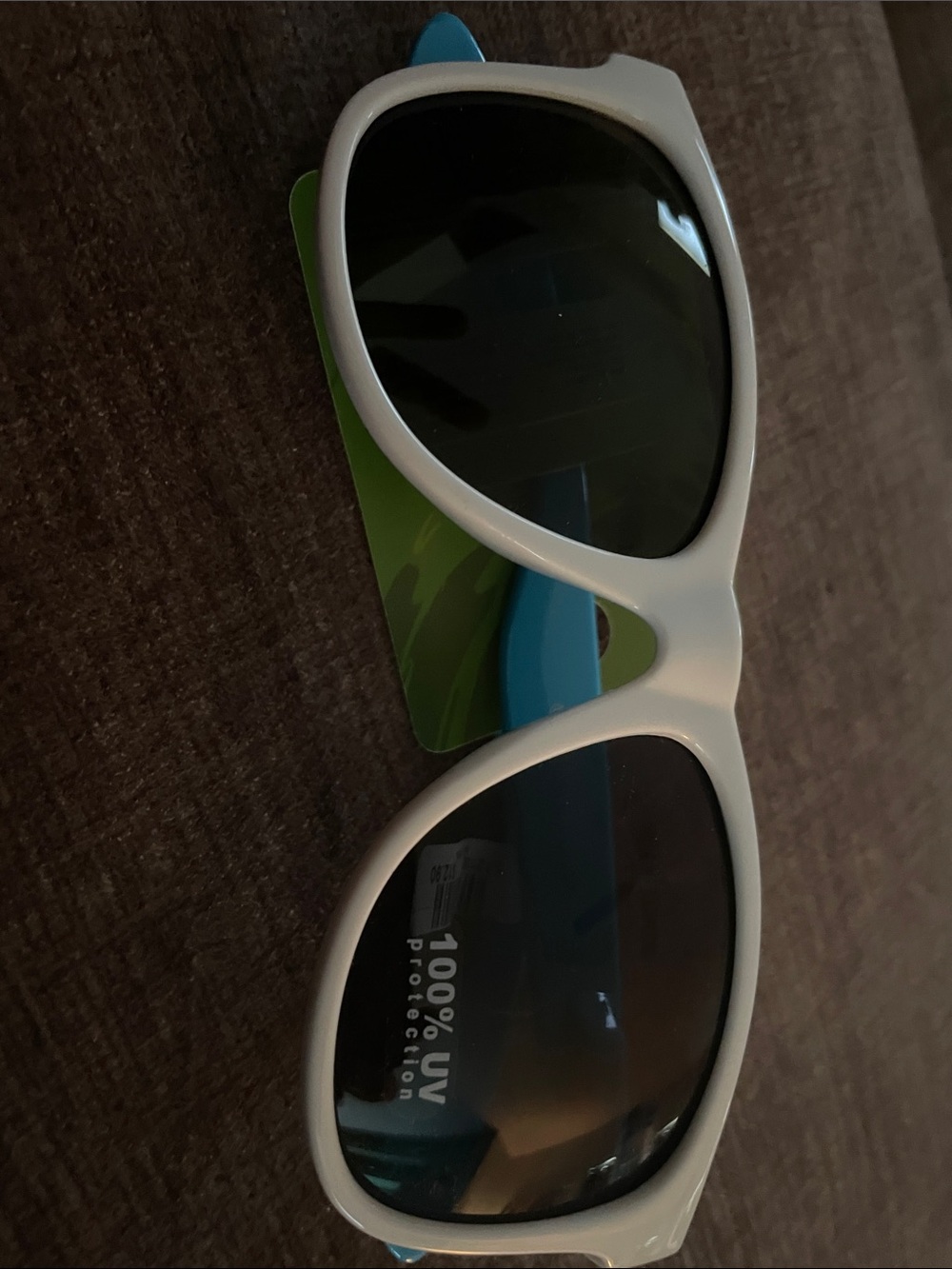 Rocko Nickelodeon Blue Sunglasses with Pink Triangle Accents